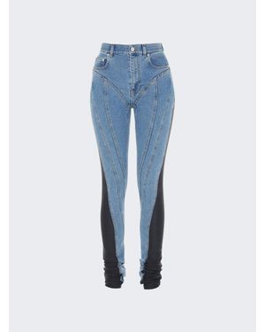 【ミュグレー】 Denim - Skinny Jeans デニム・ジーパン Mugler Skinny jeans for Women | Online Sale up to 75% off | Lyst