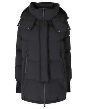 Herno Padded Polyester Hooded Jacket - Black