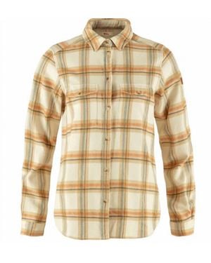 Fjallraven Ovik Heavy Flannel Shirt - Metallic