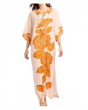 MILLE Zandra Caftan Dress - Orange
