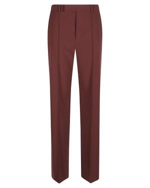 Patrizia Pepe High-Waist Tailored Polyester-Blend Wide-Leg Pants