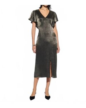 Nation Ltd Pamela Spliced Dress - Black