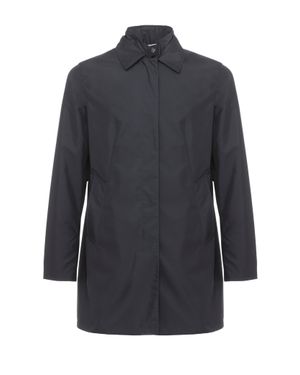 Fay Waterproof Buttoned Jacket - Blue