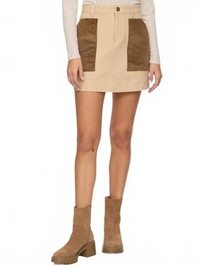 Flag & Anthem Wasilla Utility Mini Skirt - Natural