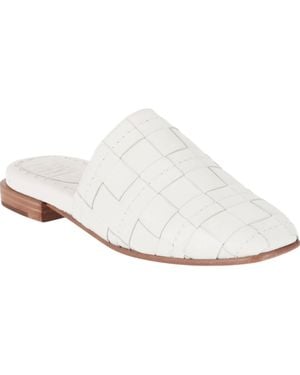 Frye Cara Mules - White