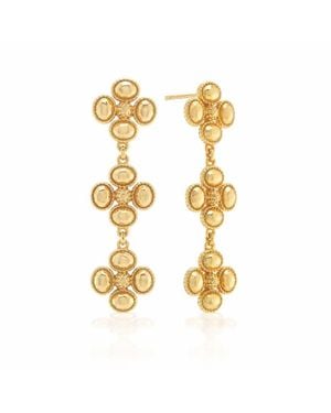 Capucine de Wulf Berry Clover Linear Earrings - Metallic