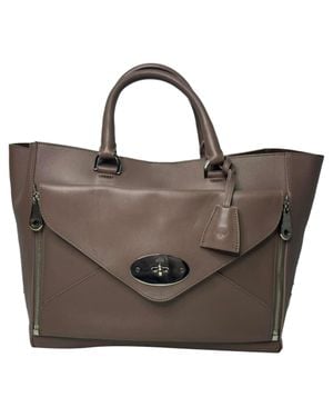 Mulberry Willow Tote - Brown