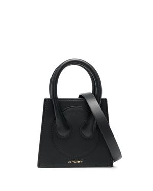 Az Factory By Ester Manas Az Factory X Ester Manas Small Cake Tote Bag - Black