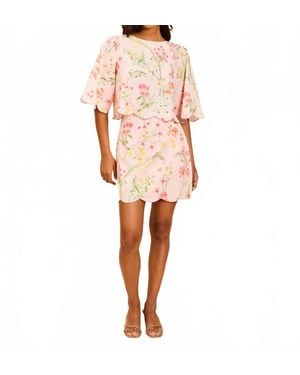 mestiza Charlize Boat Neck Top - Pink