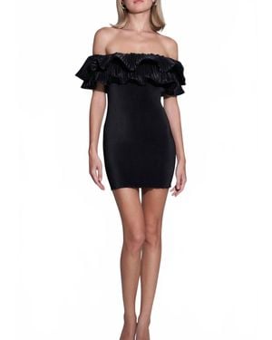 L'idée Debut Mini Dress - Black