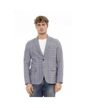 DISTRETTO12 Polyester Blazer - Gray