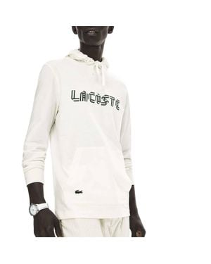 Lacoste Logo Sweatshirt - White