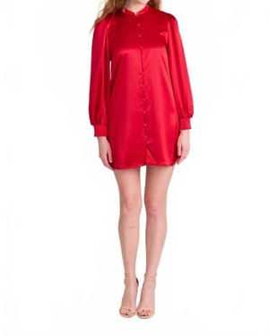 S'Edge Normandy Mini Dress - Red