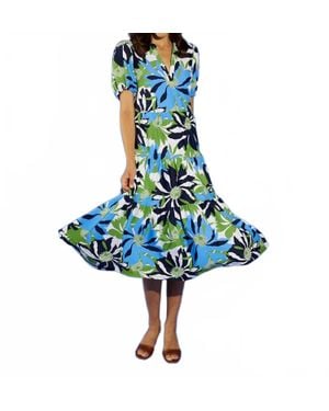 Jude Connally Portia Dress - Blue