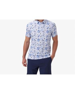 Mizzen+Main Versa Short Sleeve Polo - Blue