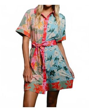 Briton Court Elena Mini Dress - Red