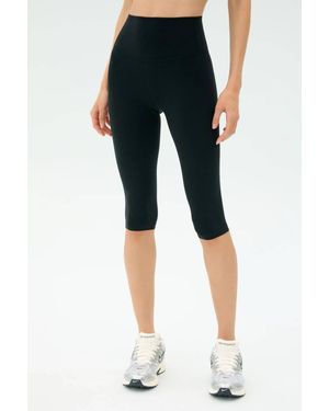 Splits59 Airweight High Waist 16" Capri Legging - Black