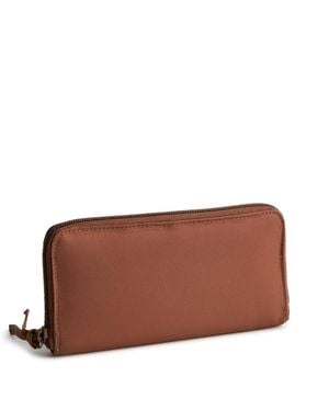 Vera Bradley Outlet Nylon Continental Wallet - Brown