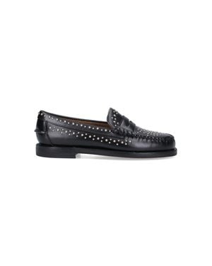 Sebago Dan Studs Loafers - Black