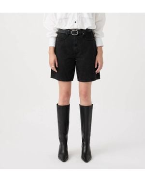 OUTLAND DENIM Harry High Relaxed Short - Black