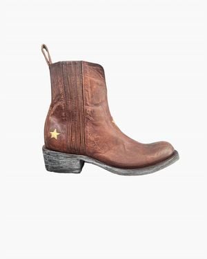 Mexicana Starlink Leather Boot - White