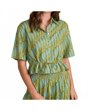 Double A Anya Top - Green