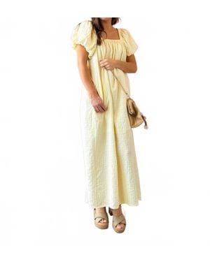 Things Between Karen Maxi Dress - Metallic