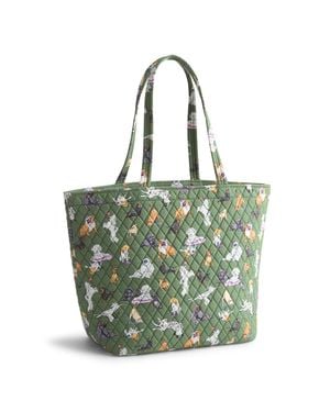 Vera Bradley Outlet Cotton Grand Tote - Green