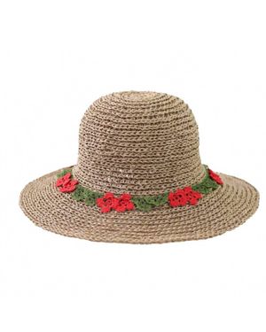 Secret Language Evie Straw Hat - Natural