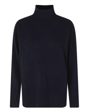 Roberto Collina Merino Wool-Blend Turtleneck - Blue