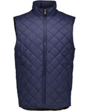 Weatherproof Vintage Diamond Quilted Vest - Blue