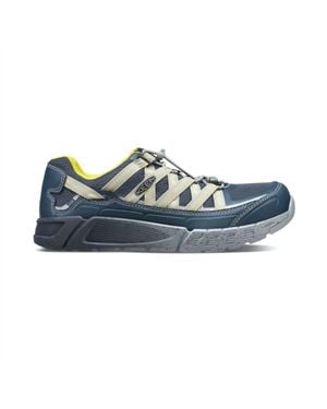 Keen Asheville Aluminum Toe Work Shoe - Blue