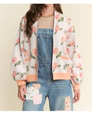 J.Nna Rosie Cardigan - Blue