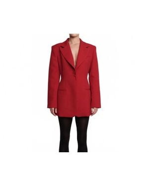Parentesi Daniela Cinched Back Blazer - Red