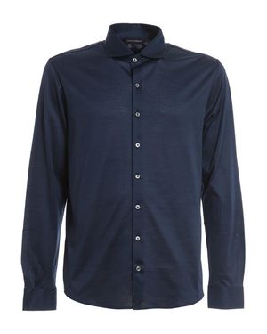 Paolo Fiorillo Classic Cotton Shirt - Blue