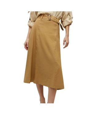 Veronica Beard Arwen Skirt - Natural