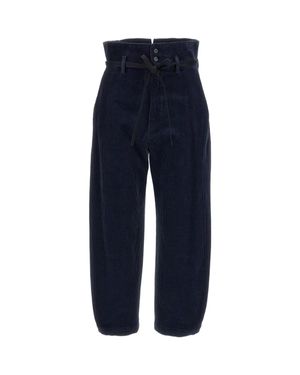 Barena Candiano Stretch Cotton Corduroy Pants - Blue