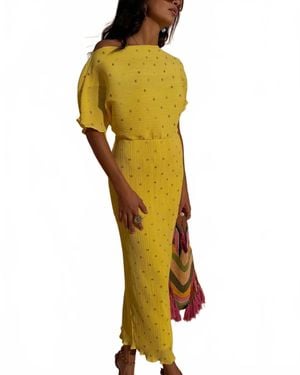 Never Fully Dressed Tilly Dress - Yellow