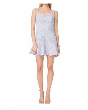 Gilner Farrar Julia Mini Dress - Blue