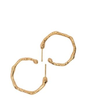 forte_forte 9987 Big Hoop Earrings - Metallic