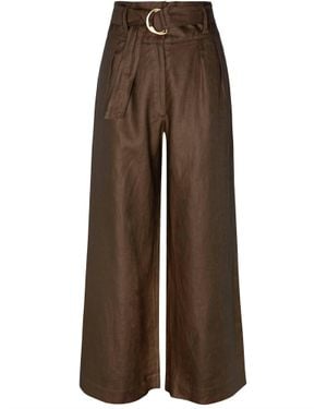 Hevron Alina Trouser - Brown