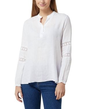 0039 Italy Janice Eve Blouse - White