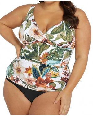 Artesands Into The Saltu Delacroix Tankini - Green