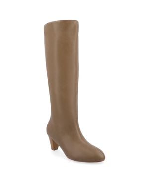 Journee Collection Collection Tru Comfort Foam Jovey Boots - Brown