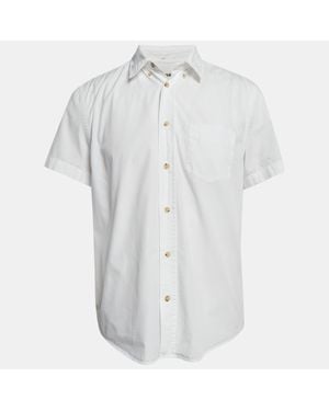 Acne Studios Cotton Short Sleeve Shirt - White