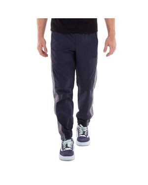 Maison Kitsuné Colorblock Technical Track Pants - Blue