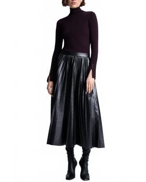A.L.C. Etta Midi Skirt - Black