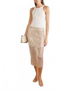Veronica Beard Allora Skirt - Natural