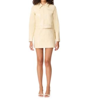 Curaae Airlie Mini Skirt - Natural