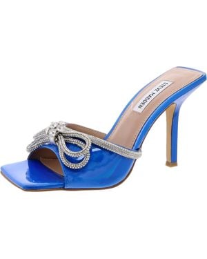 Steve Madden Embellish Heeled Sandal Embe03S1-Blu - Blue